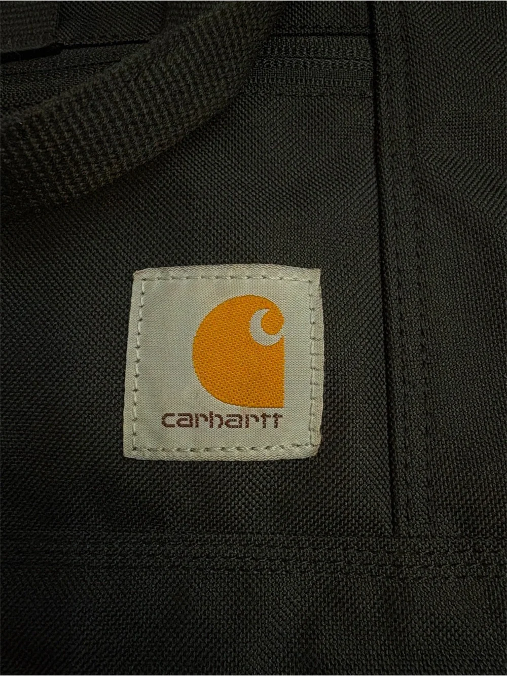 Carhartt Black Canvas Convertible Backpack Tote
